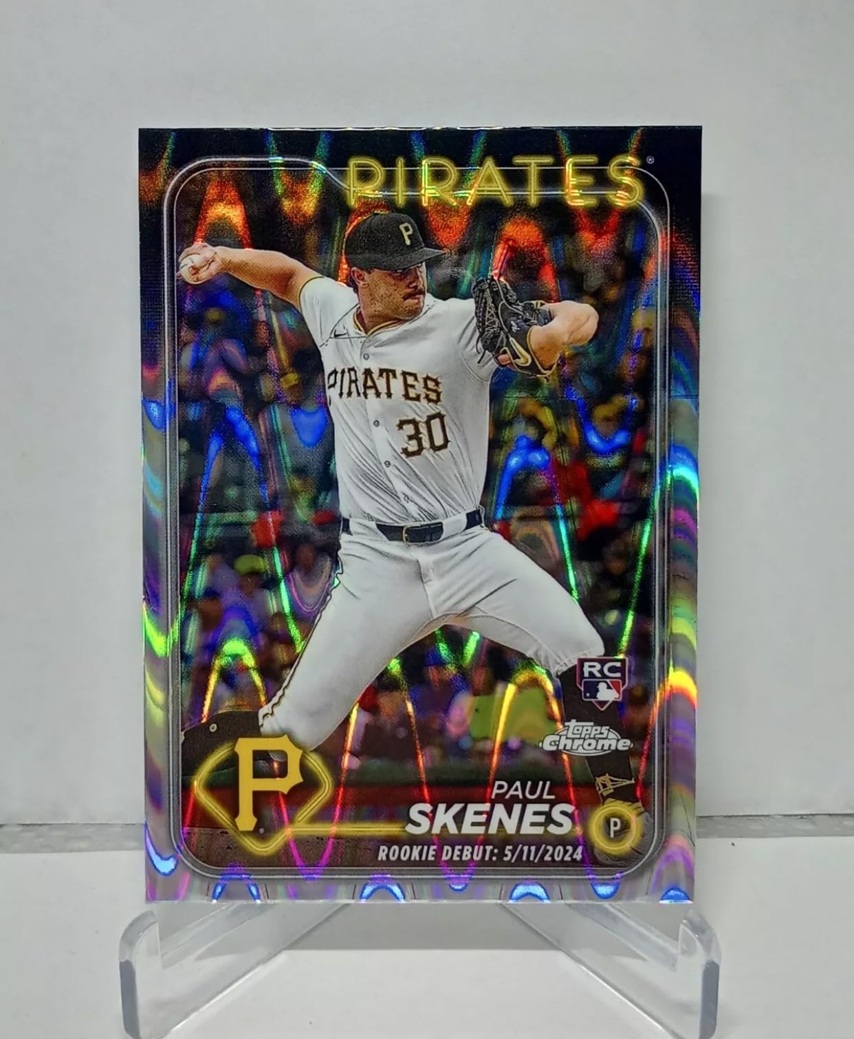 Amazon.com: 2024 Topps Chrome Update Paul Skenes Rookie
